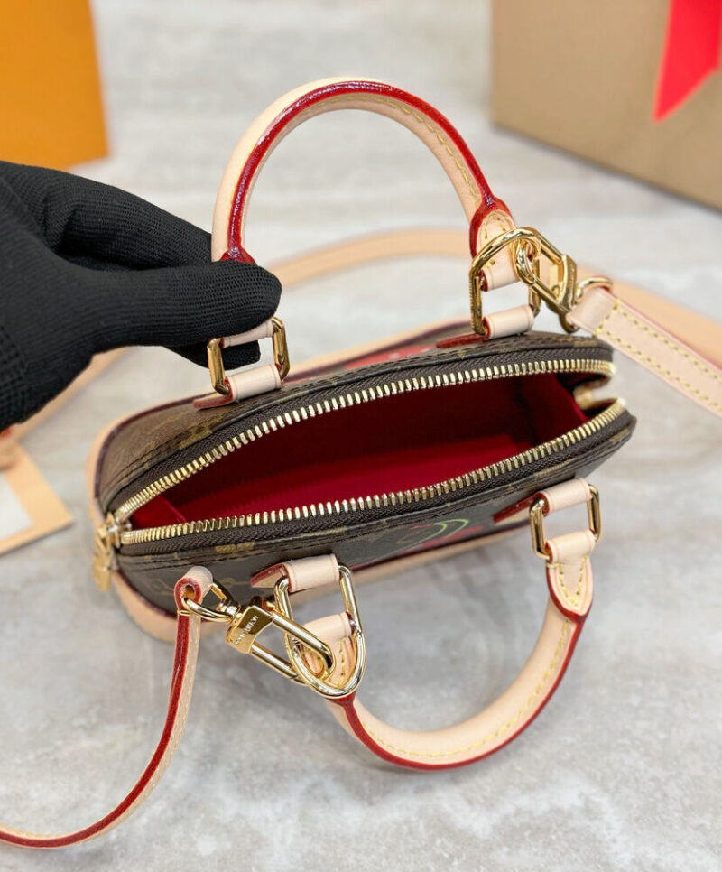 Louis Vuitton LV x TM Nano Alma Monogram M13416 Brown
